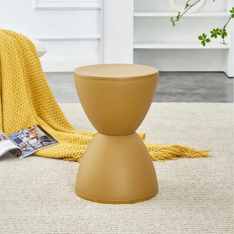 Modern Prince Stool Side Table Contemporary Modern Accent Stool for Stylish Home Accents