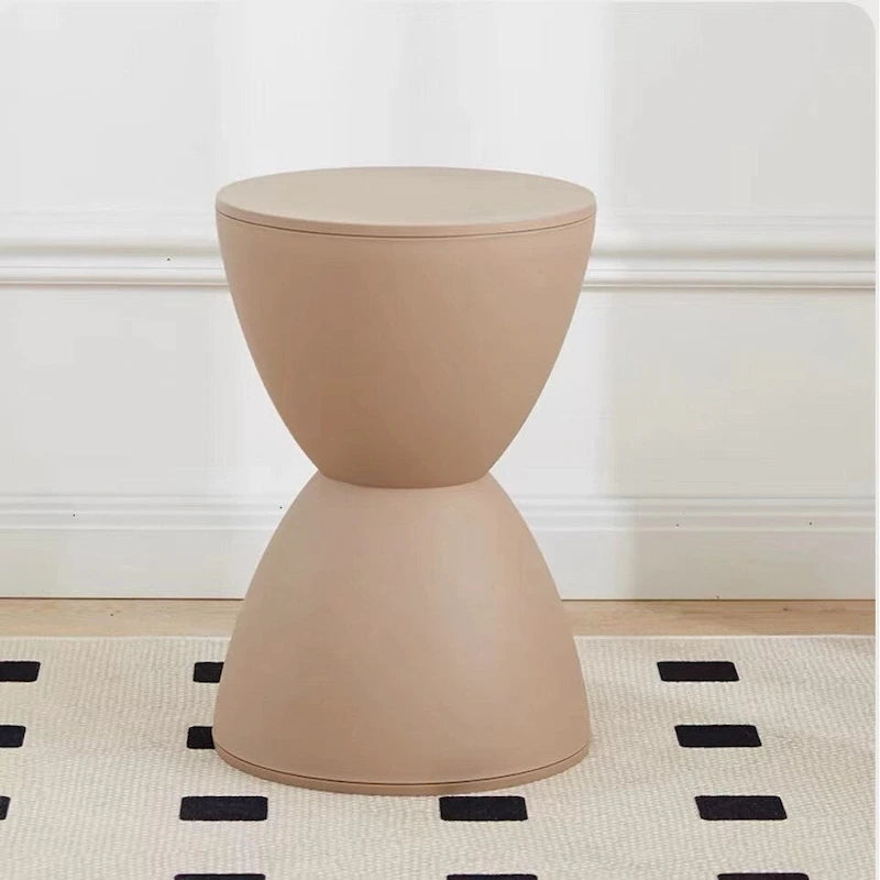 Modern Prince Stool Side Table Contemporary Modern Accent Stool for Stylish Home Accents