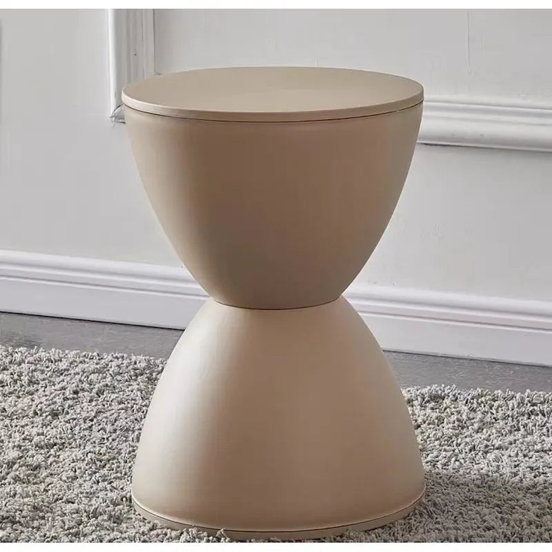 Modern Prince Stool Side Table Contemporary Modern Accent Stool for Stylish Home Accents