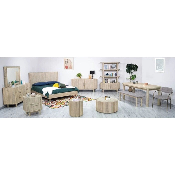 Willow Acacia Round Coffee Table