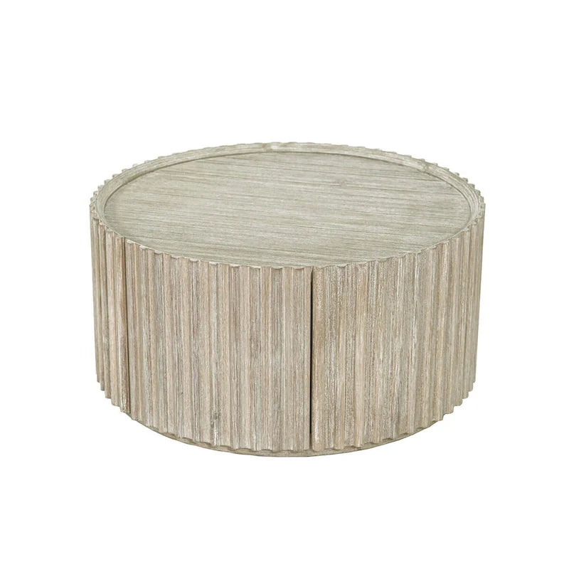 Willow Acacia Round Coffee Table