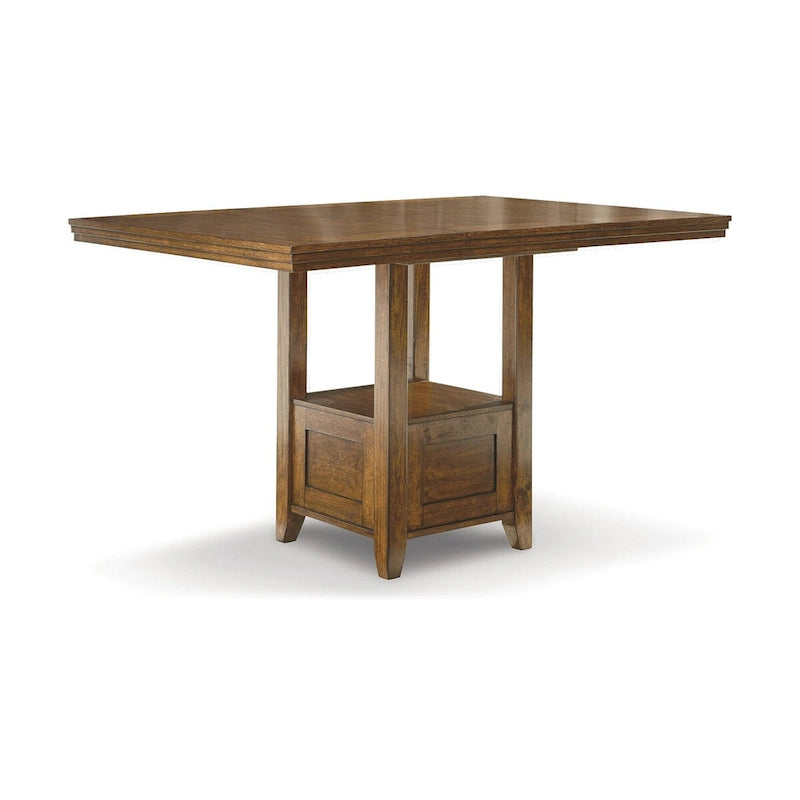 Signature Design by Ashley Ralene Medium Brown 8-Piece Counter Height Dining Package