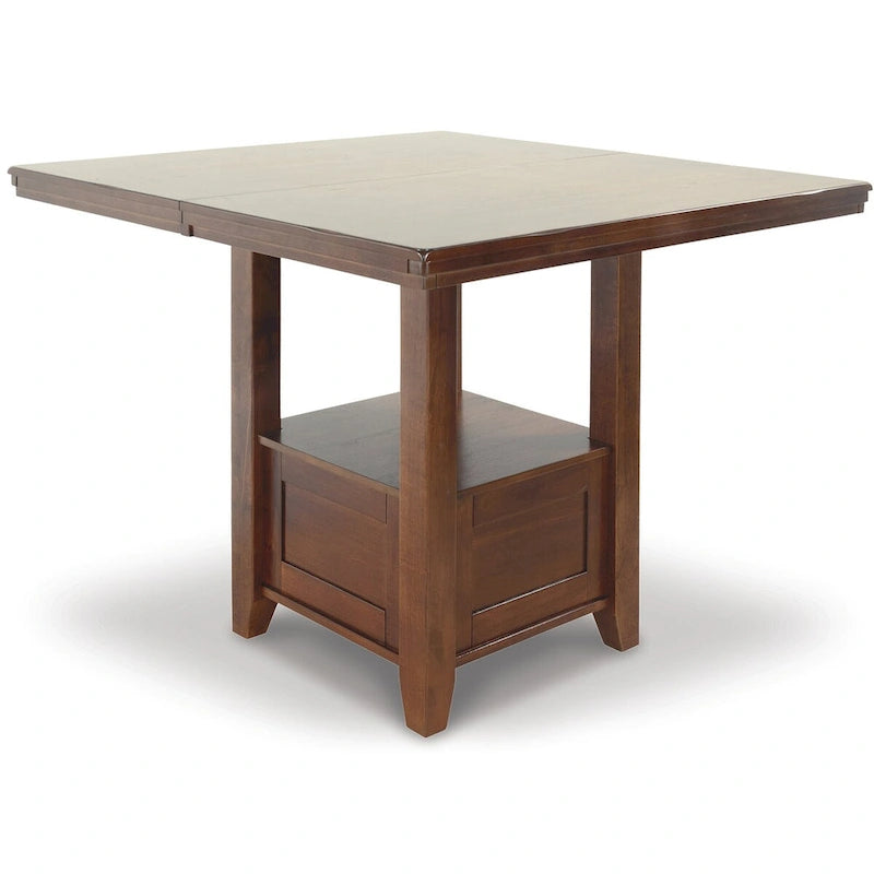 Signature Design by Ashley Ralene Medium Brown 8-Piece Counter Height Dining Package