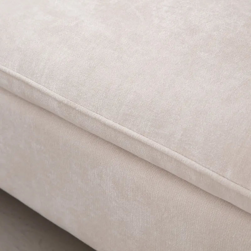 U-Shaped Upholstered Sectional Sofa with Double Chaise