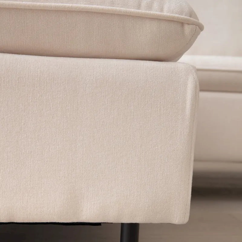 U-Shaped Upholstered Sectional Sofa with Double Chaise