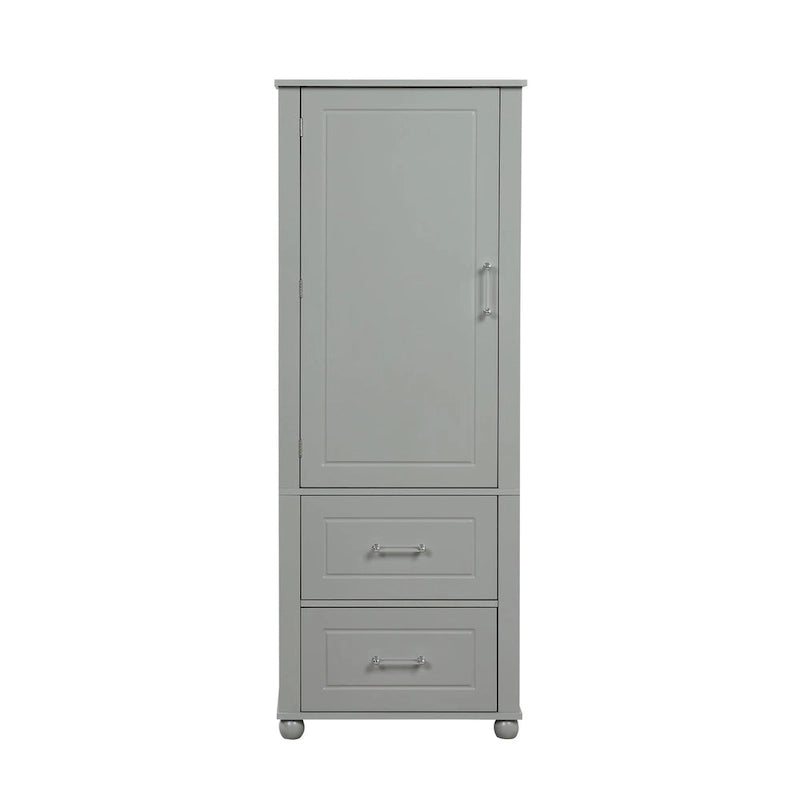 Freestanding Storage Cabinet with Two Drawers