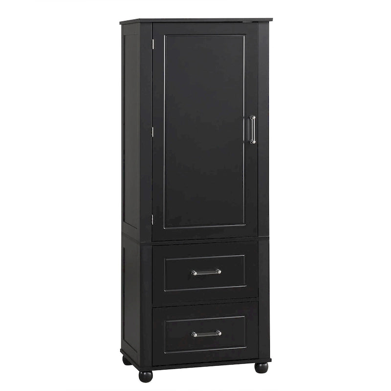 Freestanding Storage Cabinet with Two Drawers