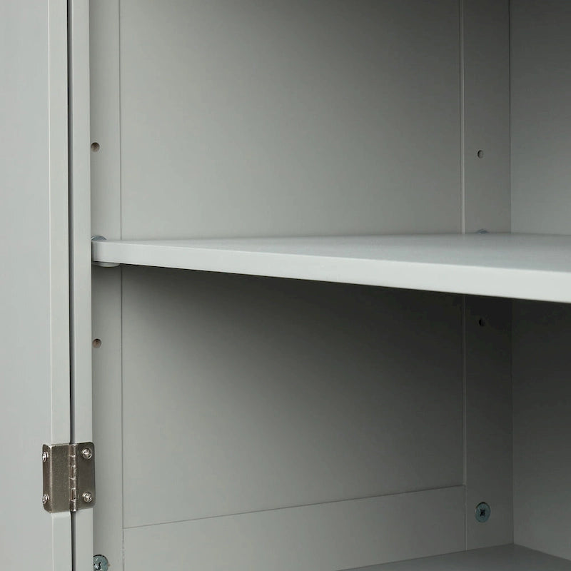 Freestanding Storage Cabinet with Two Drawers