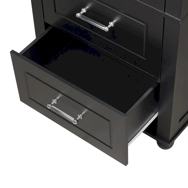 Freestanding Storage Cabinet with Two Drawers