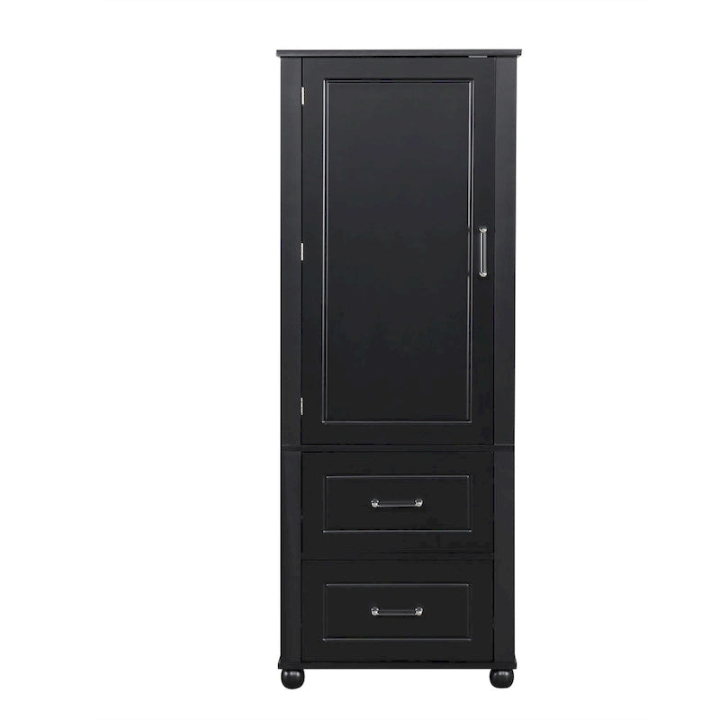 Freestanding Storage Cabinet with Two Drawers
