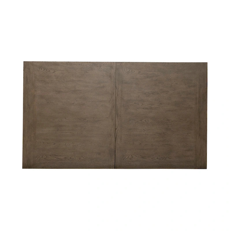 Americana Farmhouse Dusty Taupe Rectangular Table Set with Dining Chairs Various Options