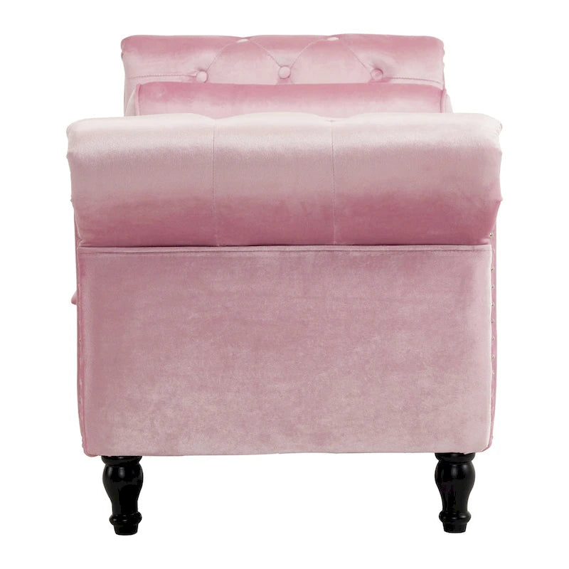 Xanthia Traditional Velvet Multifuntional Storage Ottoman Bench with Pillow by Christopher Knight Home