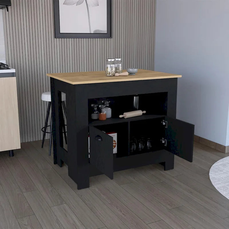 Arlet Sideboard Kitchen Island Storage Cabinet
