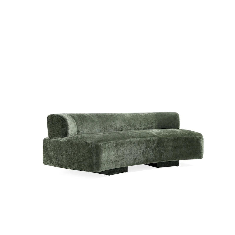 Manhattan Comfort 2 Piece Modern Verandah Chenille Multi Sofa Set