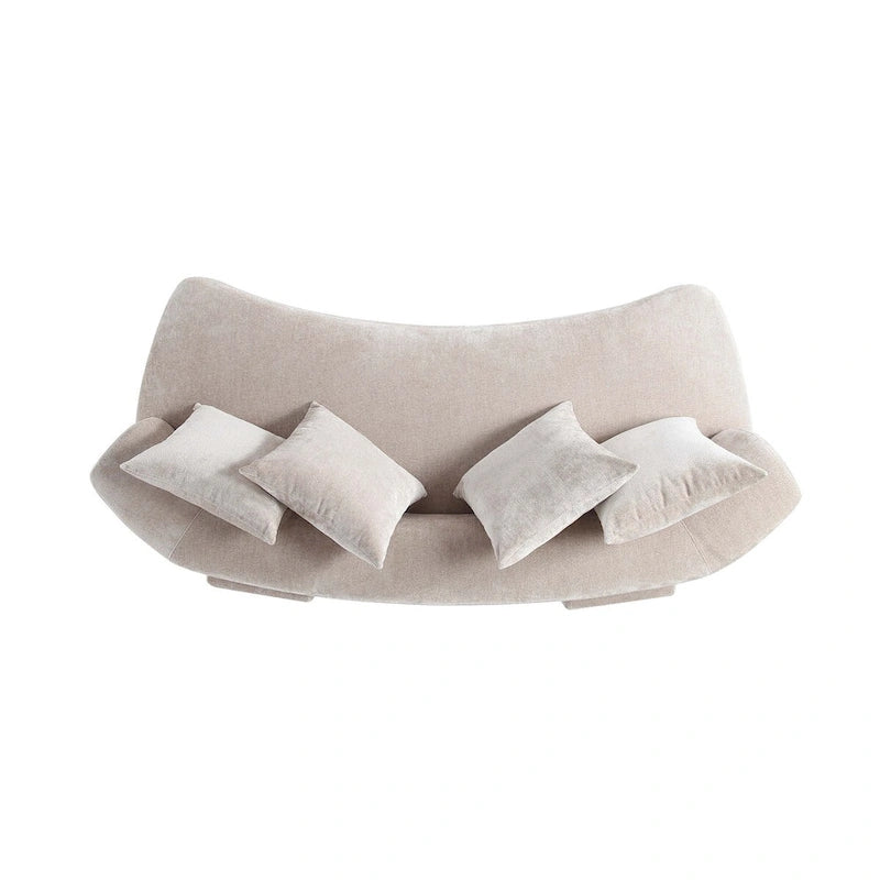 Manhattan Comfort 2 Piece Modern Verandah Chenille Multi Sofa Set