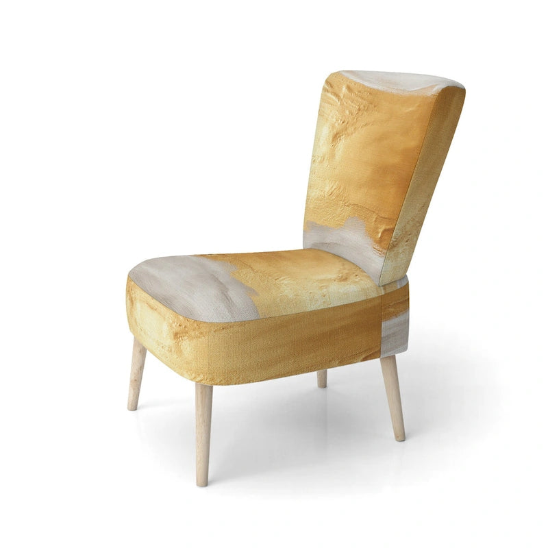 Designart From the Shore Upholstered Beach Accent Chair - Nautical & Coastal Arm Chair For Bedroom