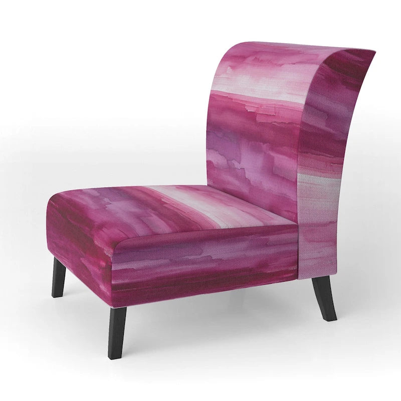 Designart From the Shore Upholstered Beach Accent Chair - Nautical & Coastal Arm Chair For Bedroom