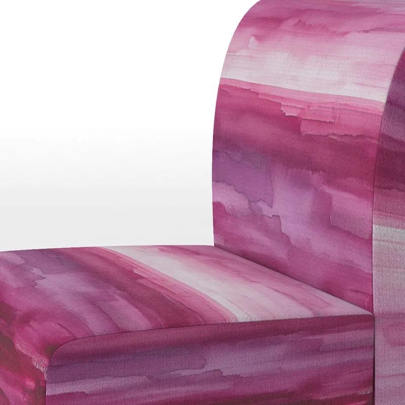 Designart From the Shore Upholstered Beach Accent Chair - Nautical & Coastal Arm Chair For Bedroom